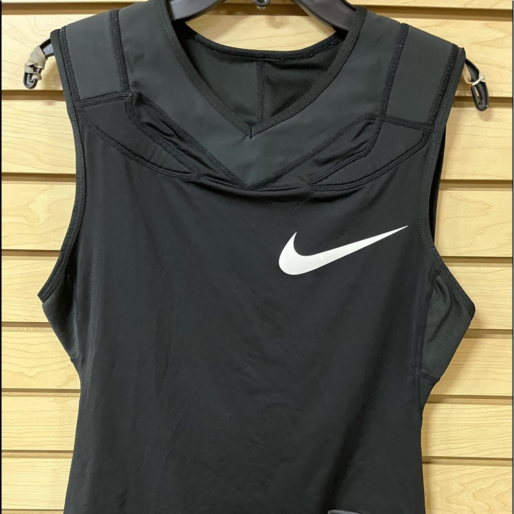 Nike Mens Vapor Speed Padded Football Shirt Black (Me… Gem